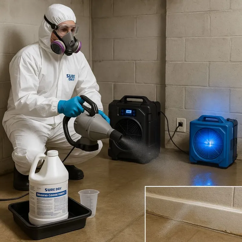 Sanitization and Odor Removal process in Patten, ME