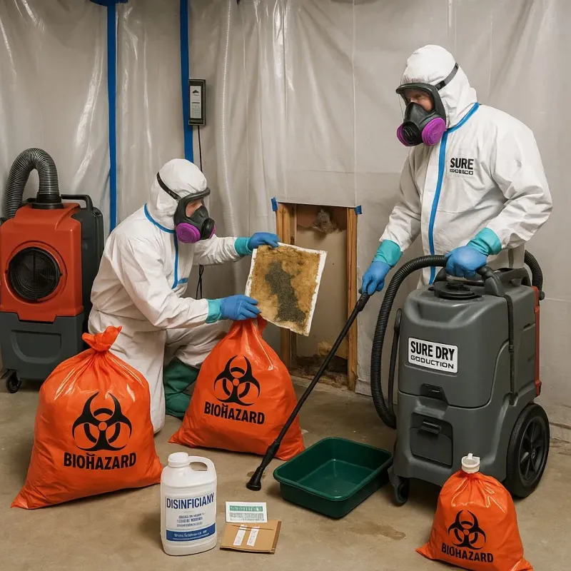 Contaminated Water Handling Protocols process in Patten, ME