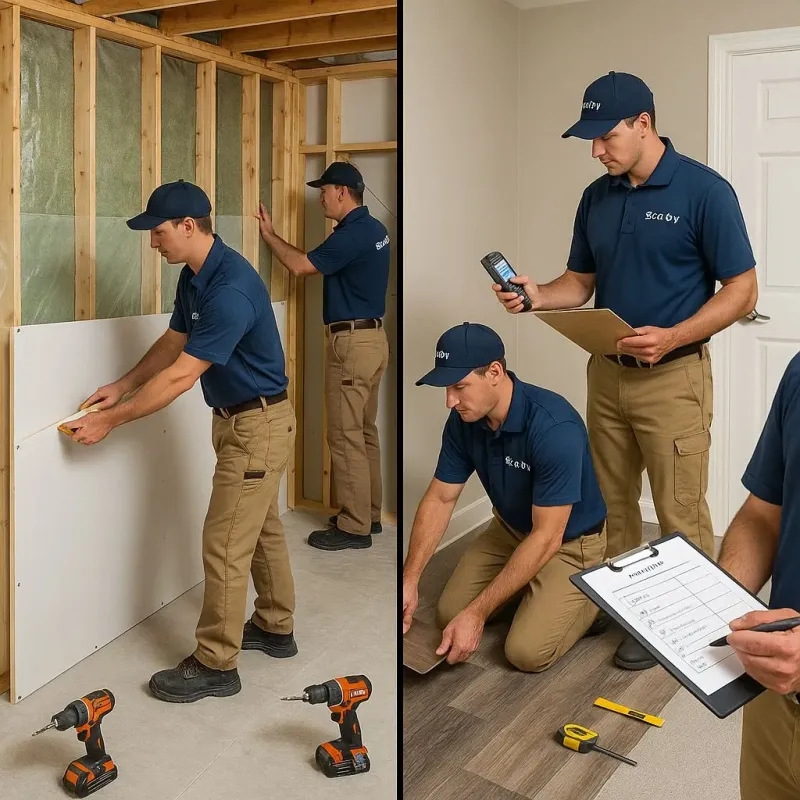 Repairs and Reconstruction process in Patten, ME