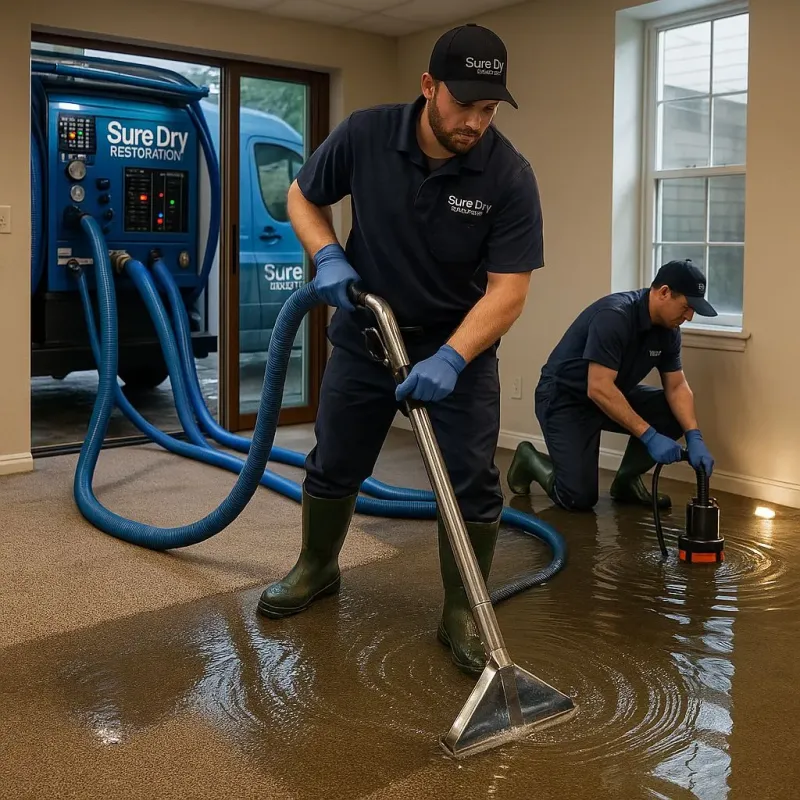 Water Extraction and Removal process in Patten, ME